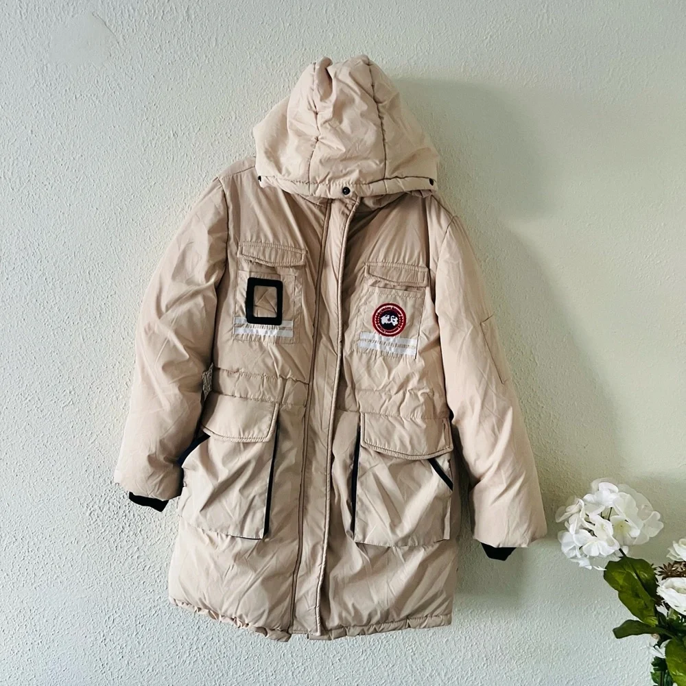Kids Puffer Jacket style Canada Goose - Picture 3 of 9